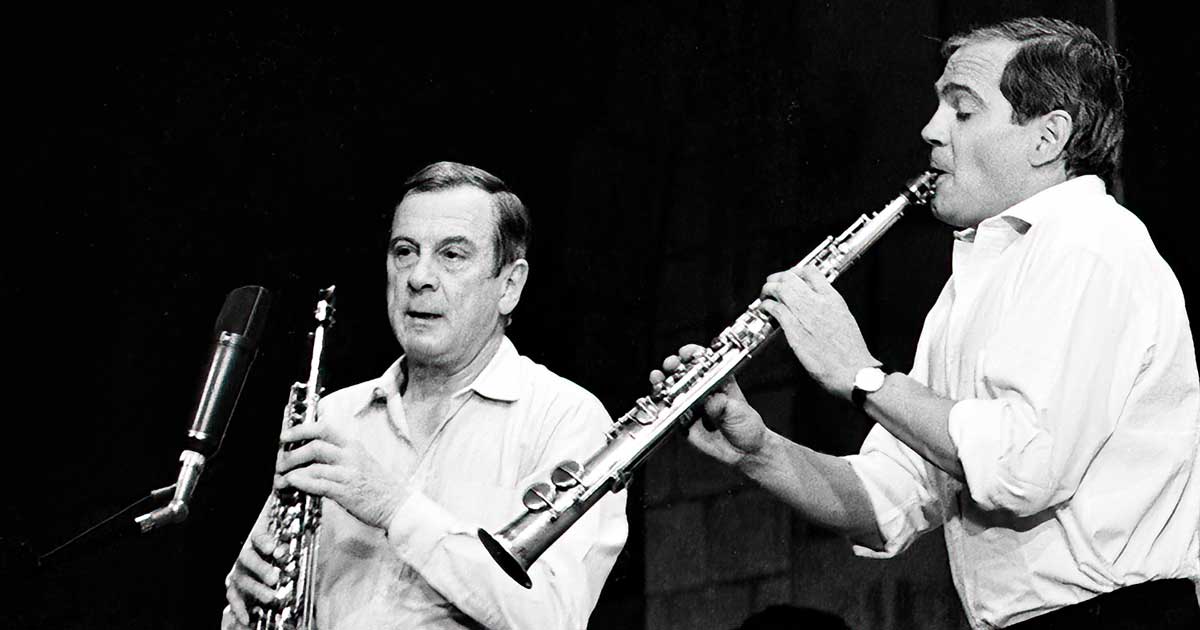 René und Oliver Franc zum Dixieland-Festivaö