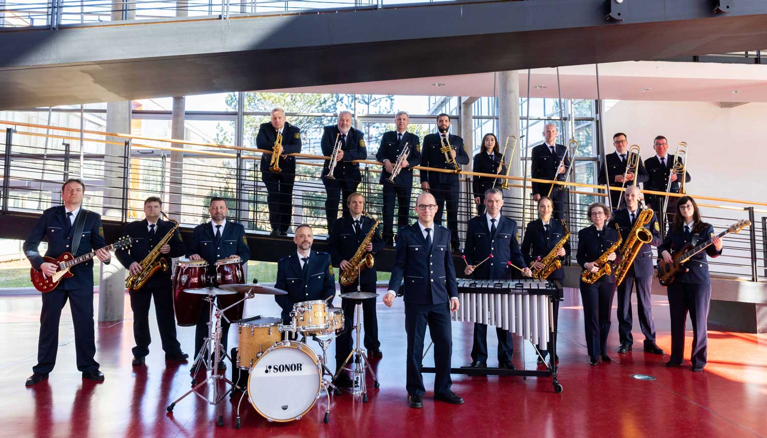 Big Band des Polizeiorchesters Sachsen zum Internationalen Dixieland Festival Dresden
