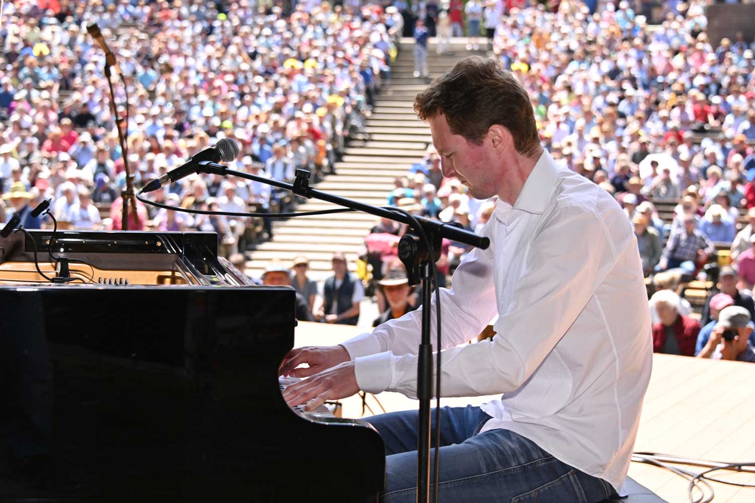 Dan Popek zum Internationalen Dixieland Festival Dresden