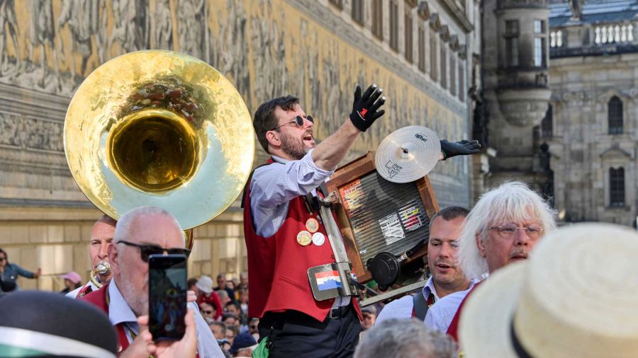 Start Kartenvorverkauf Dixieland-Festival 2023, Foto: Hendrik Meyer