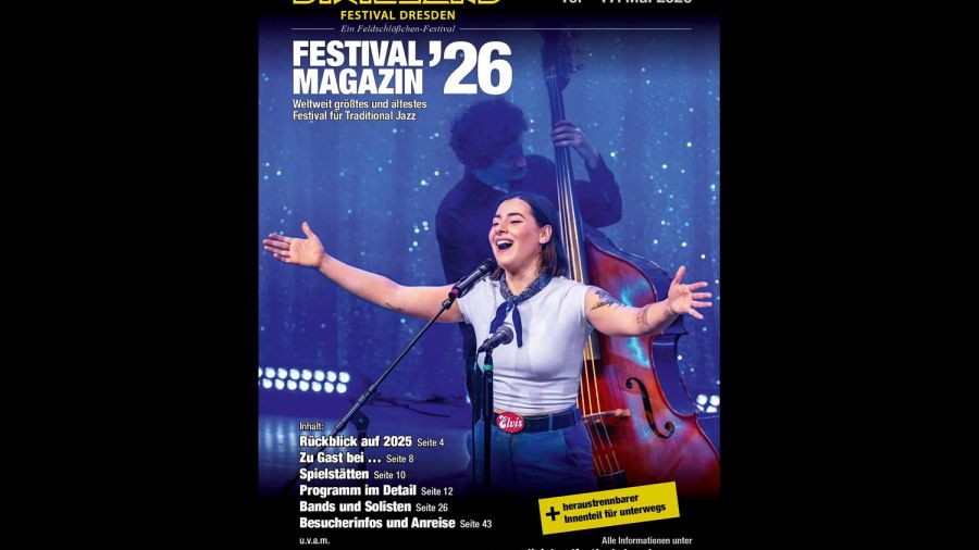 Festivalmagazin 2026 ab sofort online bestellbar