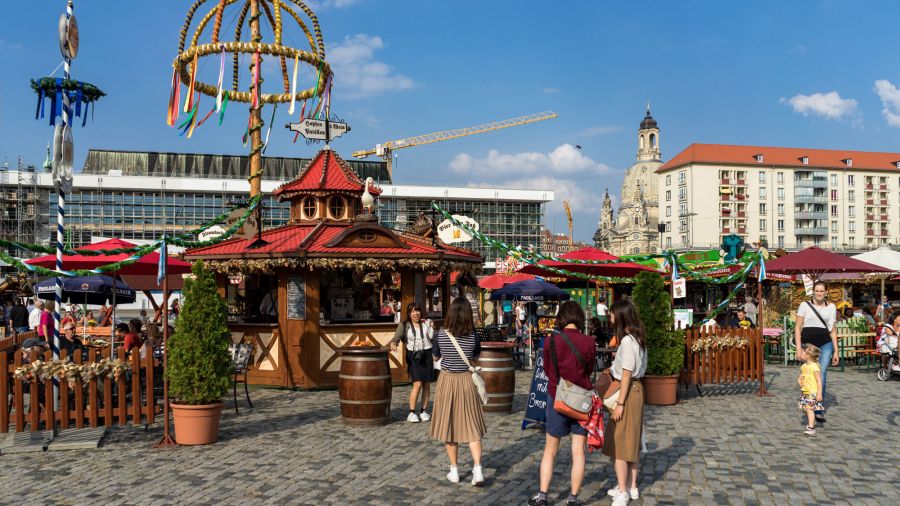 Dixieland auf dem Herbstmarkt 2021, Foto: Agentur Schröder