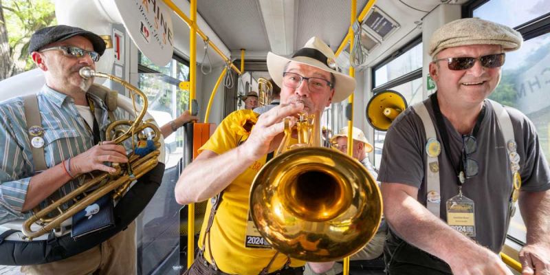 Dixietram Jazzrundfahrt&lt;br&gt;(Freitag, 1. Fahrt)
