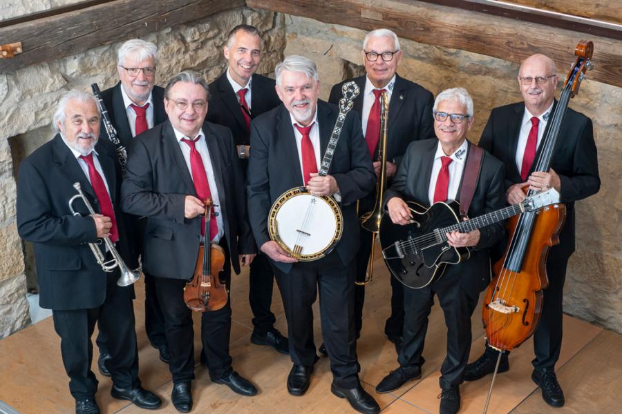 Steppin Stompers Dixieland Band (CH) zum INTERNATIONALEM DIXIELAND FESTIVAL Dresden