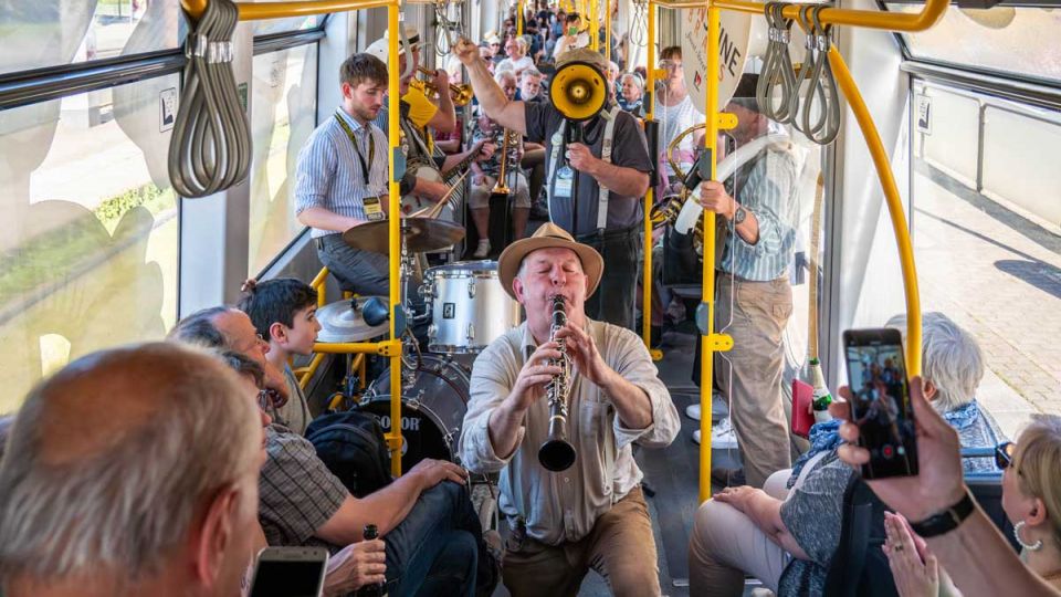 Dixietram Jazzrundfahrt<br>(Freitag, 2. Fahrt)