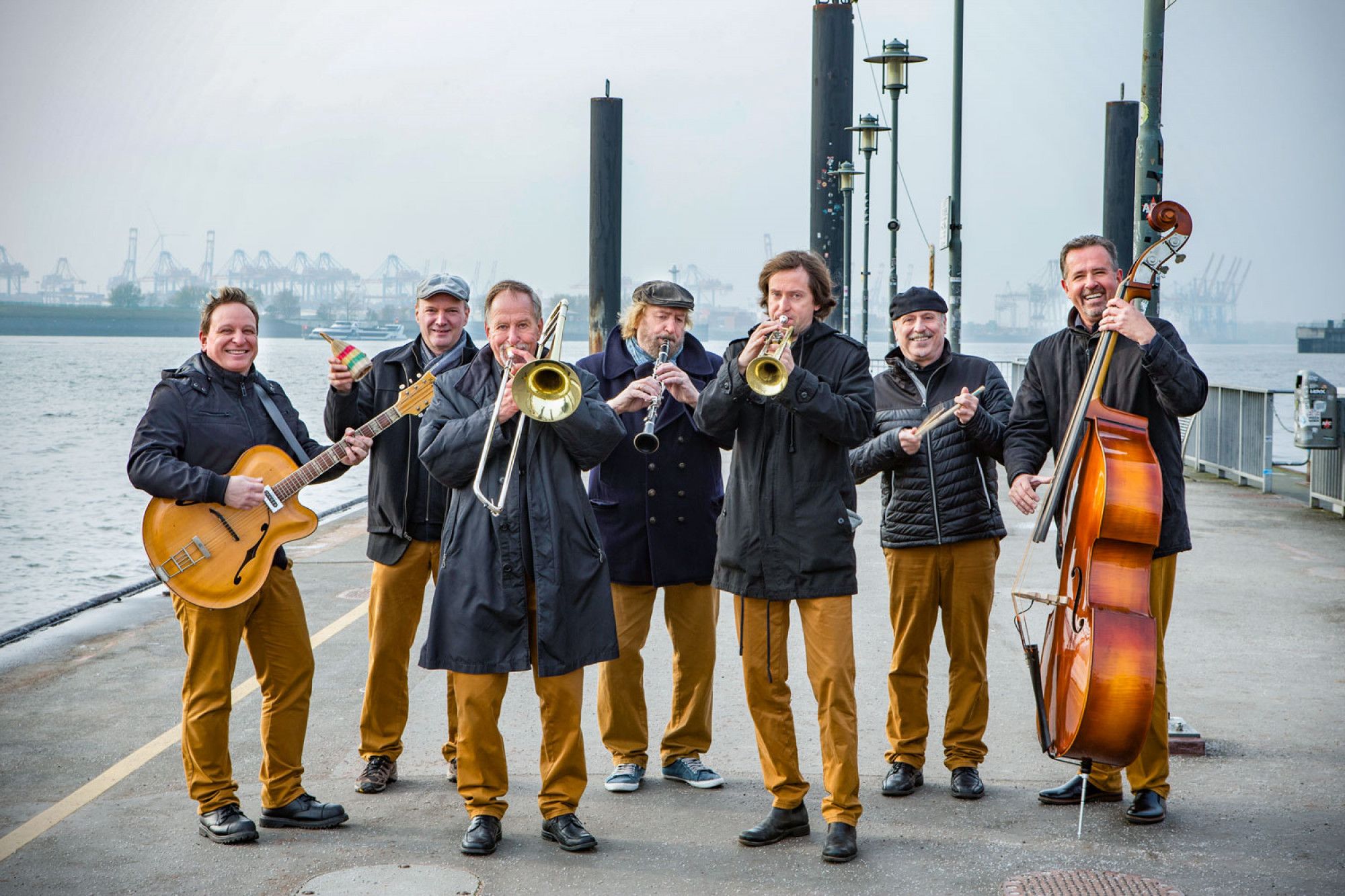 Addi Münsters Old Merrytale Jazzband zum Internationalen Dixieland Festival Dresden