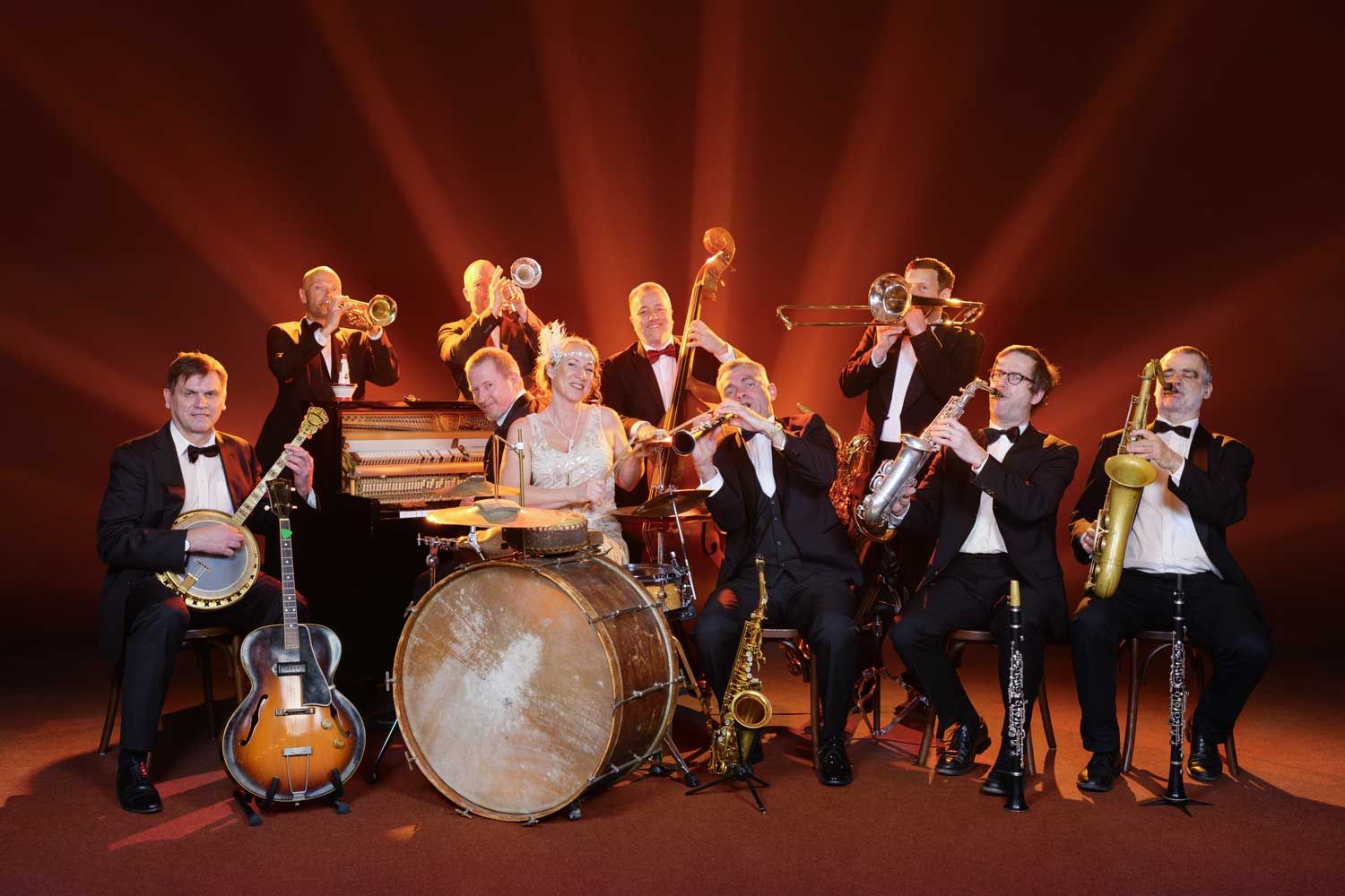 The Swingin‘ Bluebirds zum Internationalen Dixieland Festival Dresden