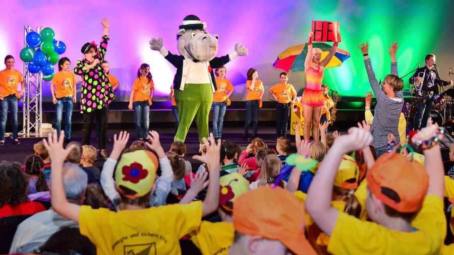 Dixieland-ABC für Kinder, Rundkino, Foto: Hendrik Meyer